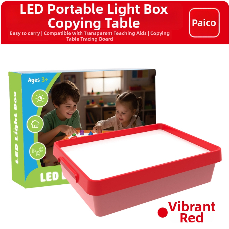 LED senzorické svetelné box pre deti – tabuľka na kreslenie a trasovanie s vodičom svetla
