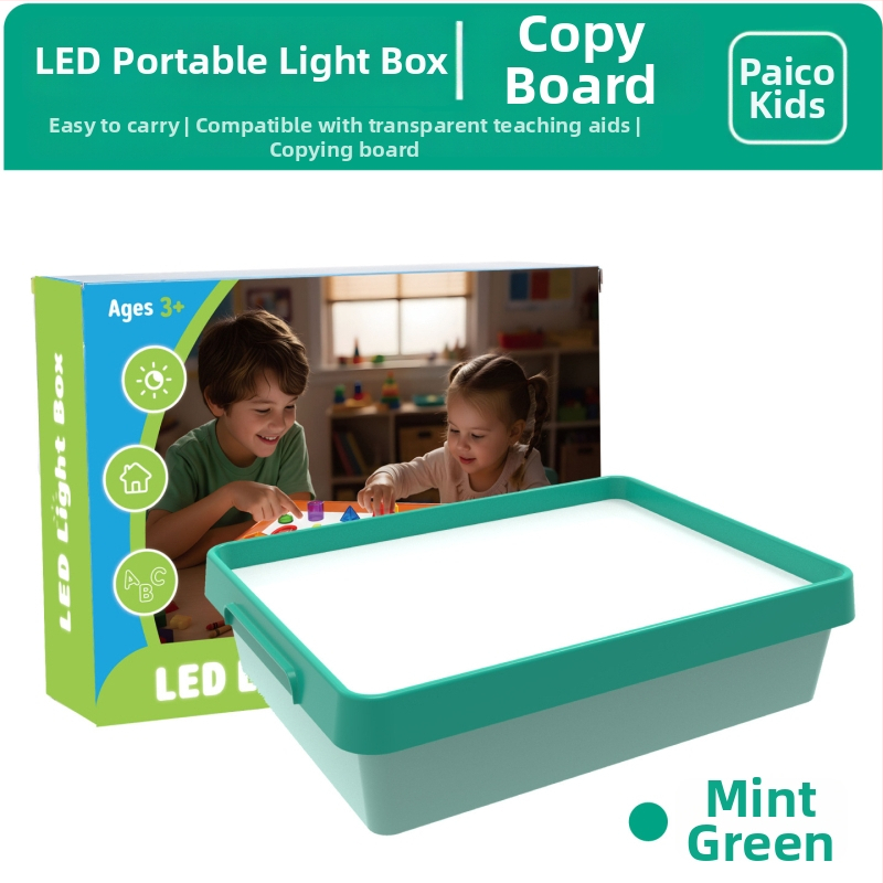 LED senzorické svetelné box pre deti – tabuľka na kreslenie a trasovanie s vodičom svetla