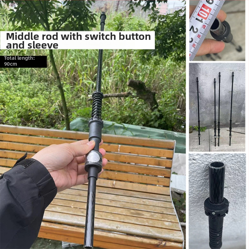 Príslušenstvo k dáždniku s 8 ramenami a dlhým stĺpom, pre slnečný aj golfový dážnik, rovná rukoväť, vláknité výstuhy