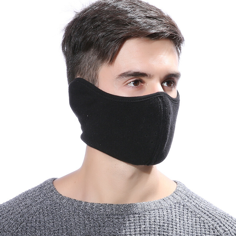 Protecție de iarnă pentru urechi și mască facială pentru ciclism – două în unu