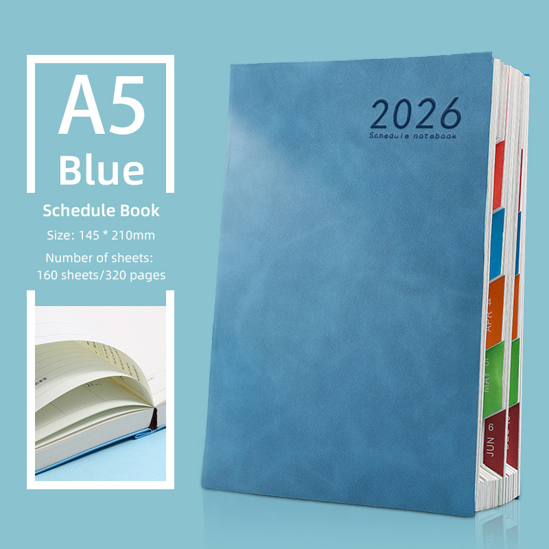 A5 plánovací zápisník s vlastným logom, edícia 2026