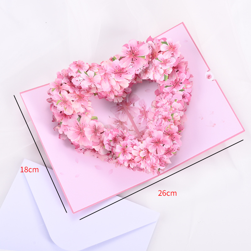 Romantická 3D motýľová pohľadnica Tanabata