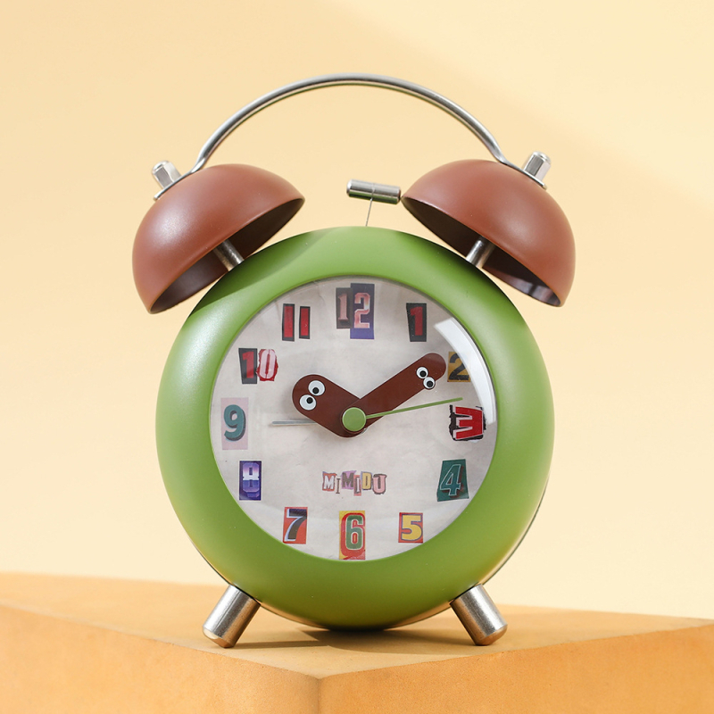 Retro veľké stolné hodiny s digitálnym časovačom, dekoratívny budík pre žiakov gymnáza, moderný minimalistický dizajn, batériové napájanie