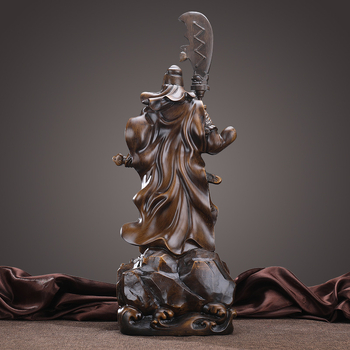 Veľká socha Guan Yu, Boh bohatstva, stojaca socha z živice pre domáce a podnikové uctievanie