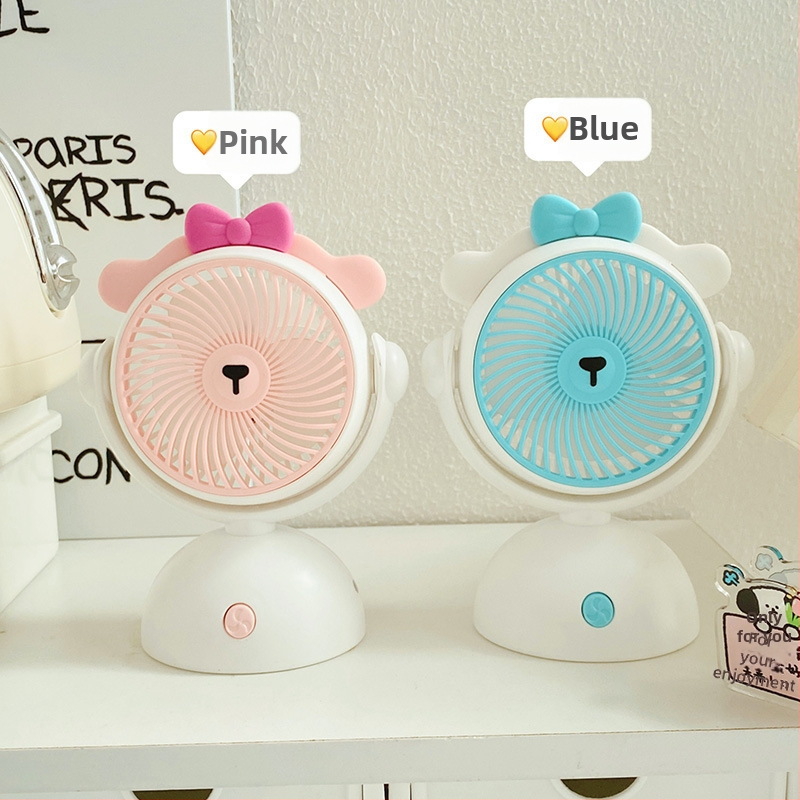 USB mini tichý ventilátor – ručný aj stolný, dvojité použitie, na nosenie na krku, vhodný pre vonkajšie aj vnútorné použitie