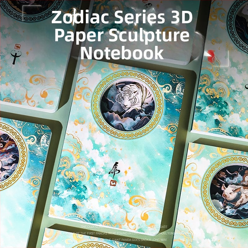 Cestovná knižka s pečiatkami na atrakcie, personalizovaný tvorivý dar, 12 znamení zverokruhu, 3D papierové výrezy