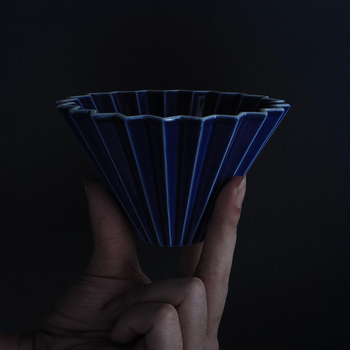 Porcelánový kávový filter pohár Origami štýlu pre kvapkanú prípravu