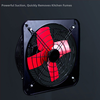 Výfukový ventilátor do kuchyne a kúpeľne, oknový typ, výkonný priemyselný ventilátor, 12 palcov