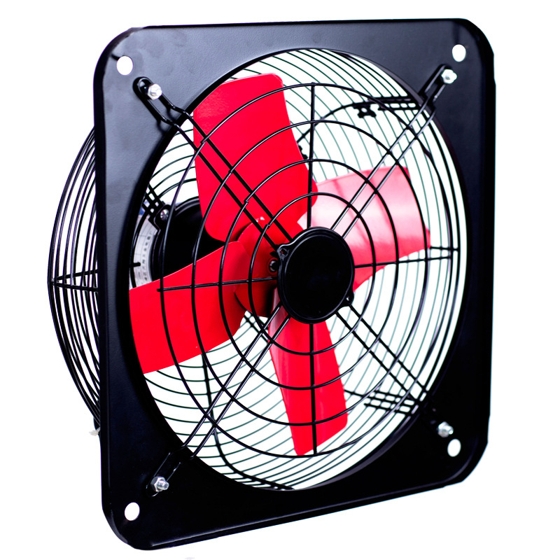 Výfukový ventilátor do kuchyne a kúpeľne, oknový typ, výkonný priemyselný ventilátor, 12 palcov