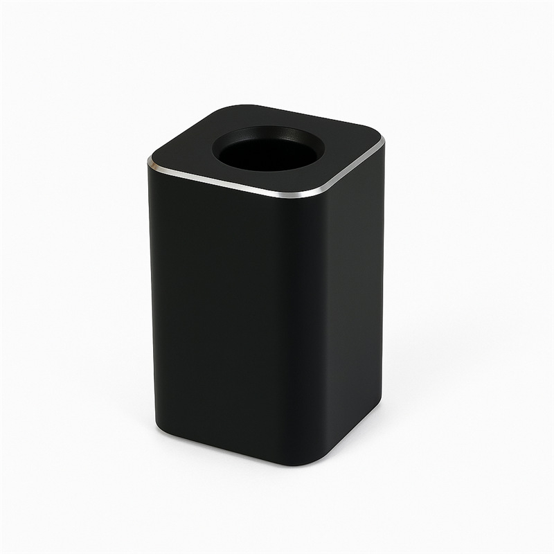 Stolný držiak na perá z hliníkovej zliatiny, minimalistický moderný dizajn