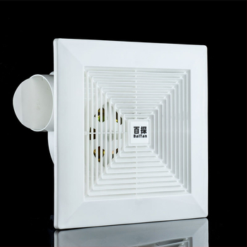 Stropný výfukový ventilátor do kúpeľne, výkonný odsávač vzduchu pre strop zo sadrokartónu