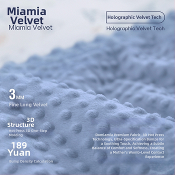 DOMIAMIA Bean fleece deka pre bábätká – všetky ročné obdobia, pre novorodencov a deti, moderný minimalistický štýl