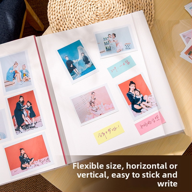 Textilný fotoalbum s vyšívaním, DIY album s obalom z textilu, laminované fotoalbum pre rodinu a pár – kreatívny darček k festivalu Qixi