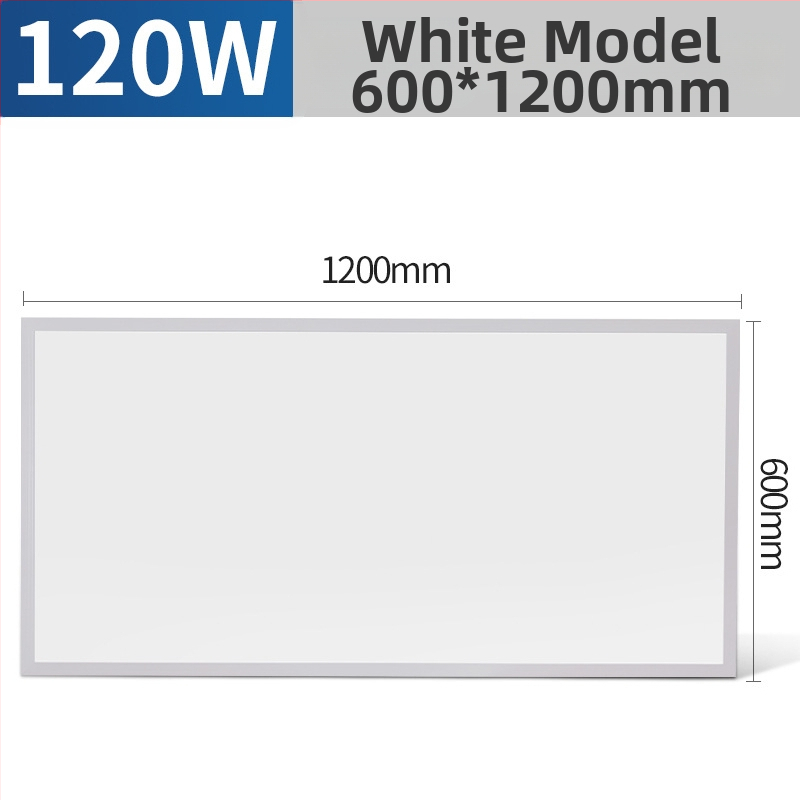 Integrované stropné LED ploché panelové svetlo 300x300/600/1200, vodotesné pre kúpeľňu, kuchyňu a kanceláriu