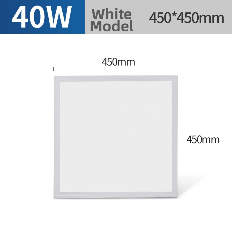 Integrované stropné LED ploché panelové svetlo 300x300/600/1200, vodotesné pre kúpeľňu, kuchyňu a kanceláriu