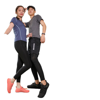 Beltéri fitneszcipő csillapító talppal, alacsony sarkú (1–3 cm), uniszex, jóga és aerobik, általános edzéshez; felső része pamutból, talp természetes gumiból