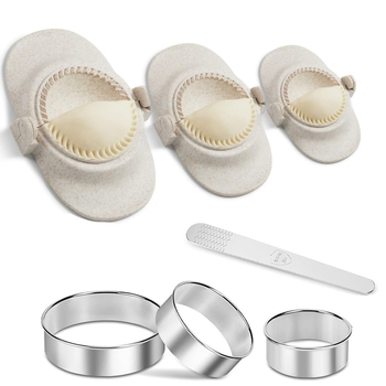 Veľký ručný výrobník dumplings do kuchyne, domáca forma na noky, forma na cesto, forma na olejové rohy, lis na dumplings