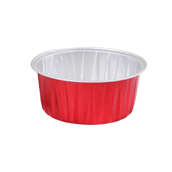 Alumíniové pečené kelímky s viečkom – poháre na puding, mousse a želé, guľaté a obdĺžnikové