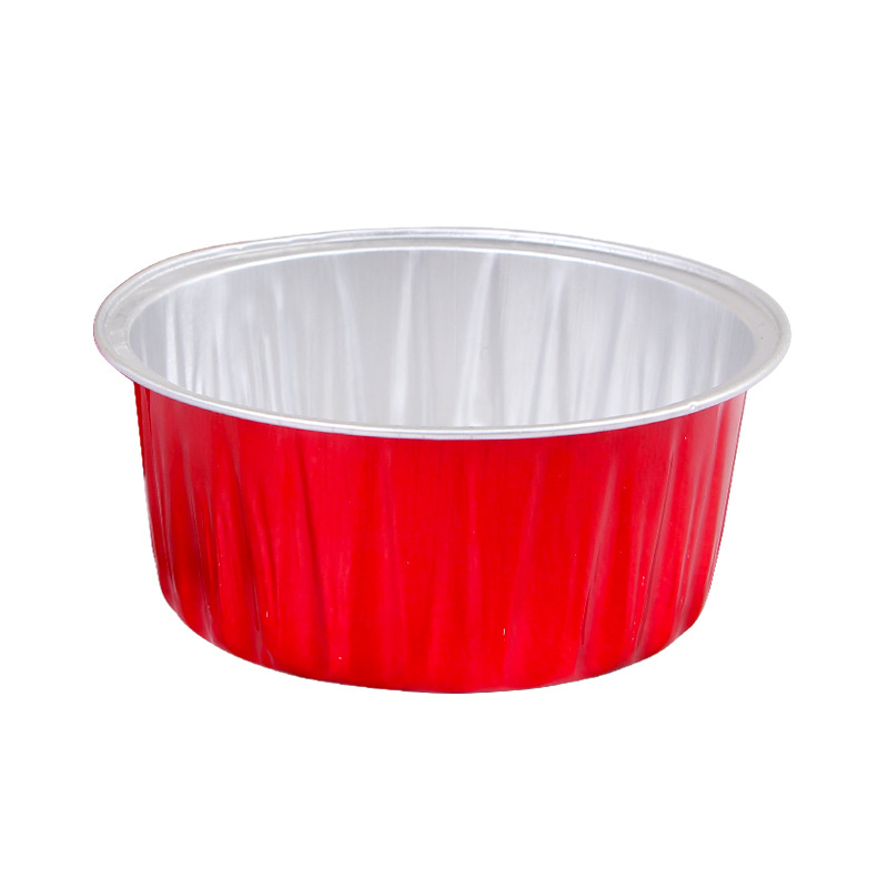 Alumíniové pečené kelímky s viečkom – poháre na puding, mousse a želé, guľaté a obdĺžnikové