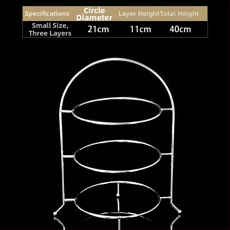 Stojan na podnosy s deličom na jedlá a servírovanie – nástenný organizér