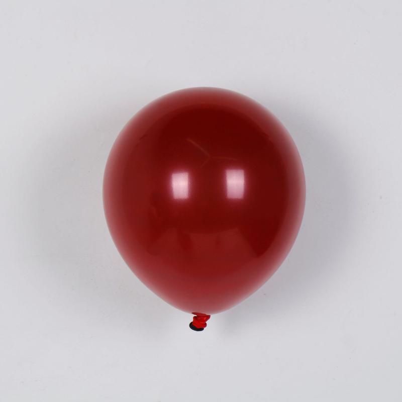 Dvojvrstvové rubínovo červené balóniky na svadobnú výzdobu, okrúhle latexové balóniky, veľkosti 5, 10, 12 a 18 palcov.