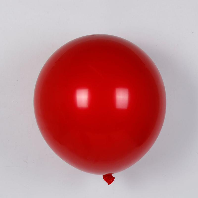 Dvojvrstvové rubínovo červené balóniky na svadobnú výzdobu, okrúhle latexové balóniky, veľkosti 5, 10, 12 a 18 palcov.