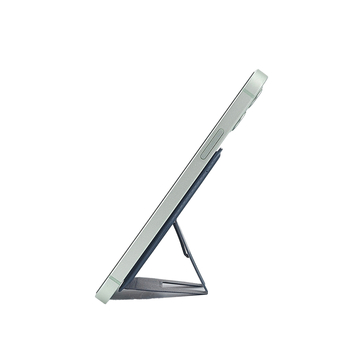 Carcasă MagSafe ultra-subțire pentru iPhone 16 cu suport și buzunar pentru carduri, magnet N52 puternic