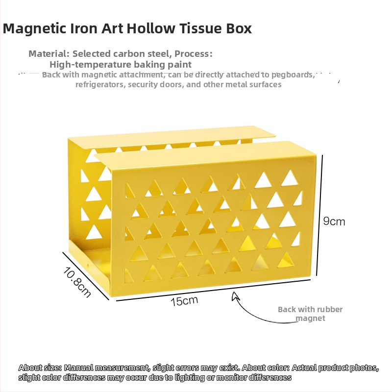 Magnetický organizér na príslušenstvo pegboardu, deliaci panel pre bielu tabuľu, žltý magnetický držiak na pero, magnetické úložisko