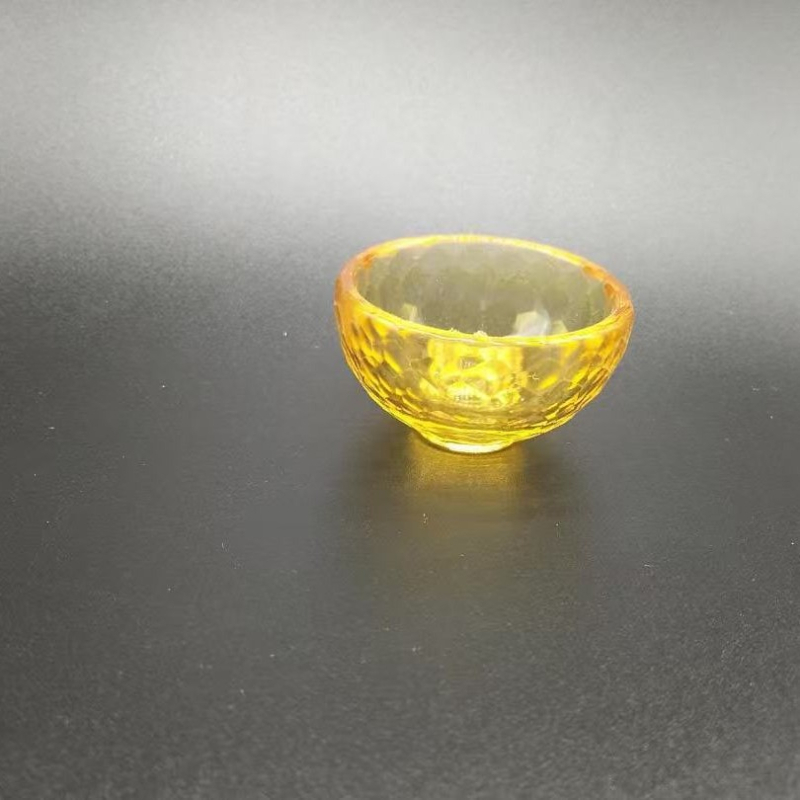 Kristalni set: posude za vodu, čaše, Buddha darovne zdjele i zdjele za maske s eteričnim uljem