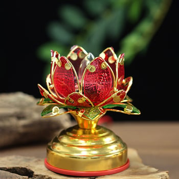Električna lotus lampa za oltar s Guanyin svjetlom