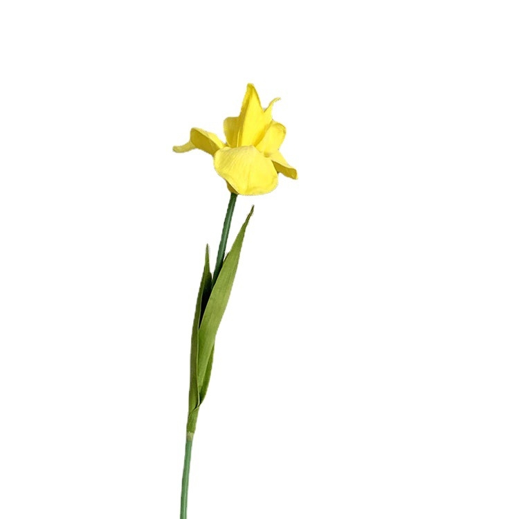 Alice Iris umelá kvetina, jednostvolová, na domovú dekoráciu a rekvizity pre fotografovanie
