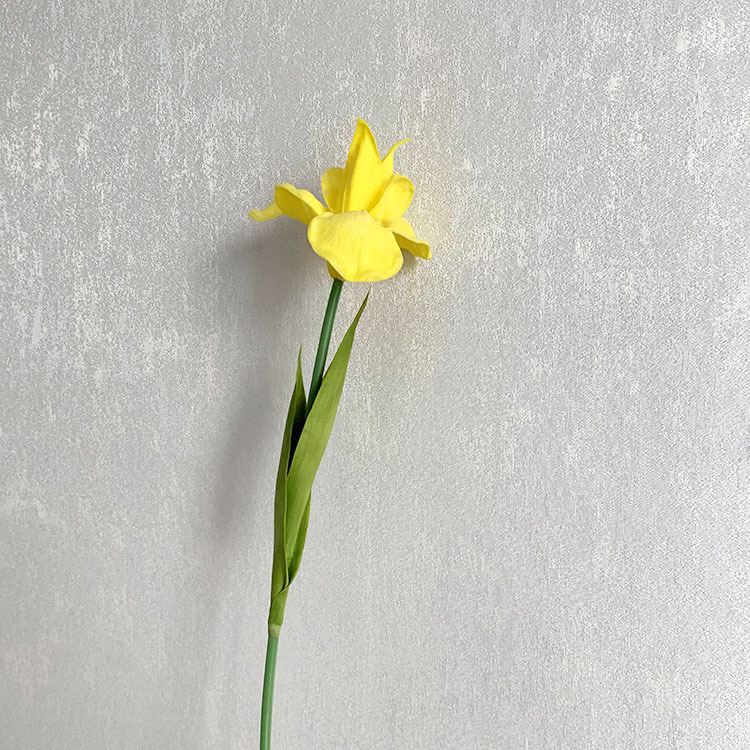 Alice Iris umelá kvetina, jednostvolová, na domovú dekoráciu a rekvizity pre fotografovanie