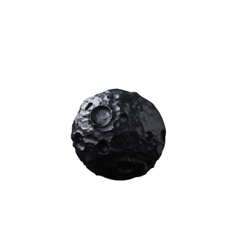 Prirodni kristalni ukras u obliku mjeseca-meteorit-planet, kristalna kugla promjera 4 cm, kreativan dar
