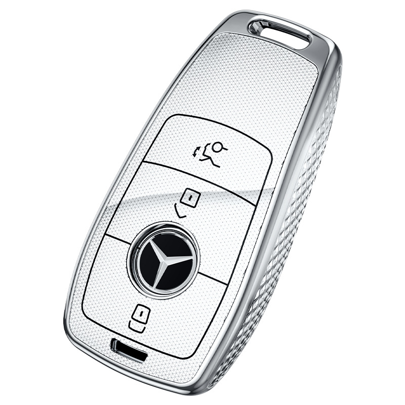 Kućište za ključ Mercedes-Benz za E-klasu, C-klasu, E300L, C260L, GLE350, GEL450, C200 — elegantno kućište za muškarce i žene