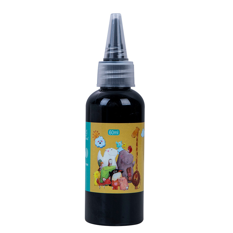 Dječji gouache set boja, perive, 60 ml, 12 boja, crtanje prstima