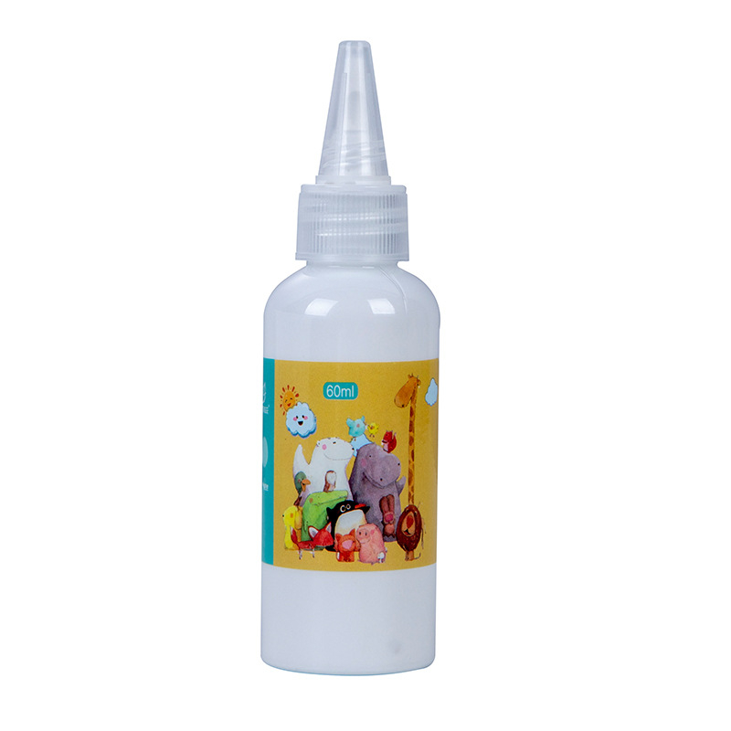 Dječji gouache set boja, perive, 60 ml, 12 boja, crtanje prstima