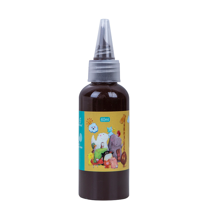 Dječji gouache set boja, perive, 60 ml, 12 boja, crtanje prstima