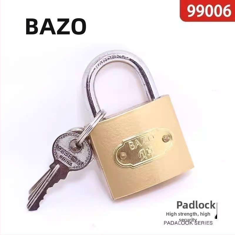Beizhuo proti krádeži visací zámok pre skrinky na internáte, dvere a batožinu, s mäkkým reťazovým zámkom