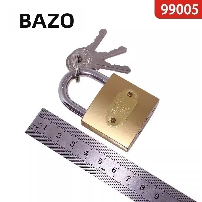 Beizhuo proti krádeži visací zámok pre skrinky na internáte, dvere a batožinu, s mäkkým reťazovým zámkom