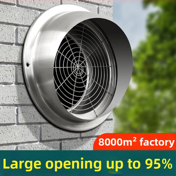 Nerezový ventilačný kryt proti vtákom a hlodavcom, čerstvý vzduch