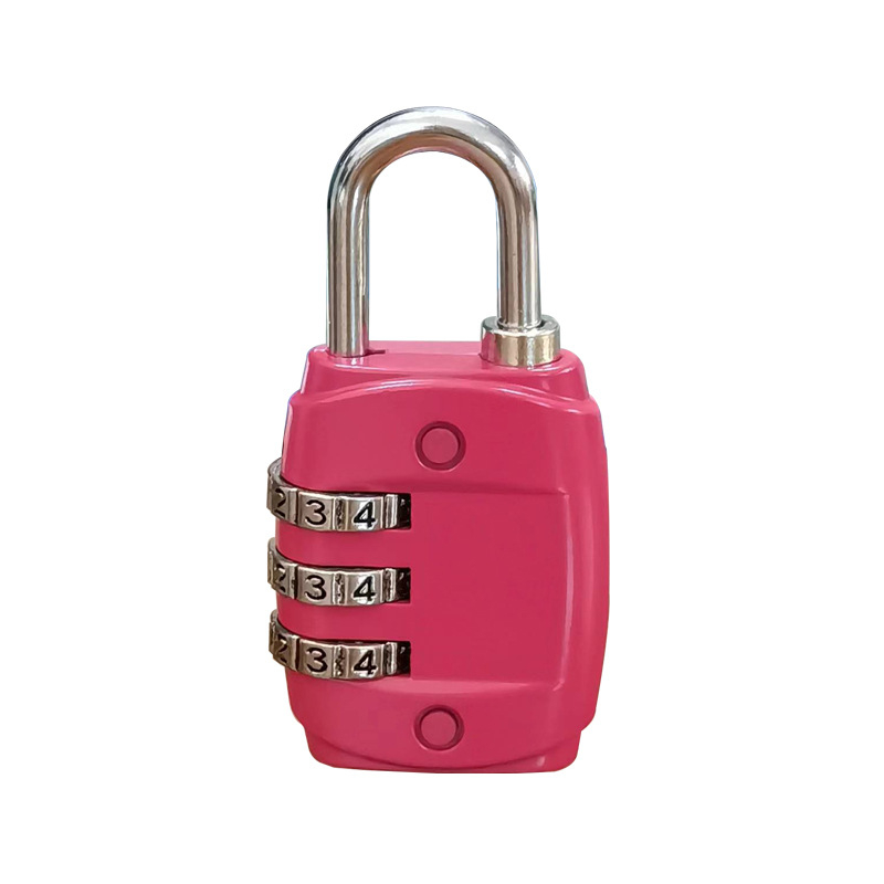 Trojciferný kombinovaný zámok pre batožinu, batohy, šatne v posilňovni a zásuvky — zliatina zinku