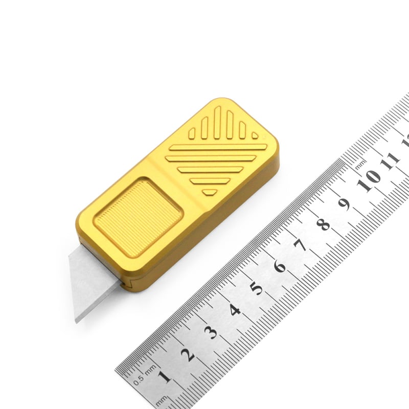 Nový dizajn OTF nož Push Card, automatický mini nástroj na uvoľnenie, CNC hliník, vysoká kvalita