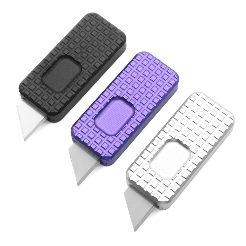 Nový dizajn OTF nož Push Card, automatický mini nástroj na uvoľnenie, CNC hliník, vysoká kvalita