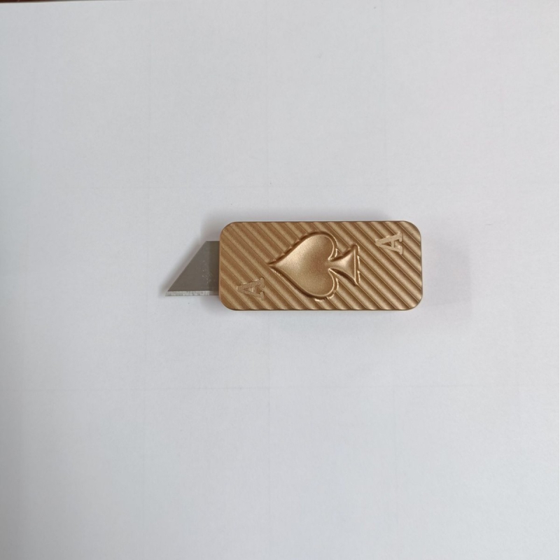 Nový dizajn OTF nož Push Card, automatický mini nástroj na uvoľnenie, CNC hliník, vysoká kvalita