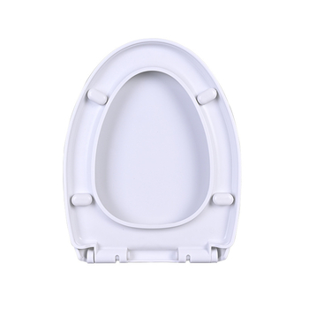 WC sedátko s dvojitým tlačidlom pre rýchle nasadenie, univerzálne, zosilnené, tvar U