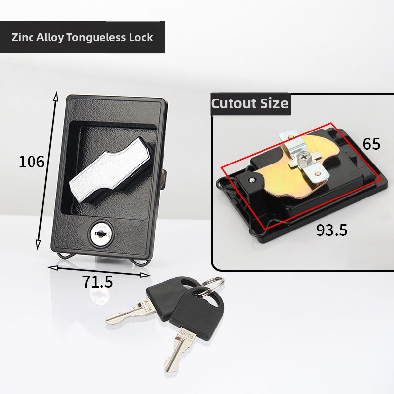 Gu Rui 112 Zámok skrinky zinkovej zliatiny, s ťahovacou tyčou a prepojeným mechanizmom pre elektromechanický riadiaci box