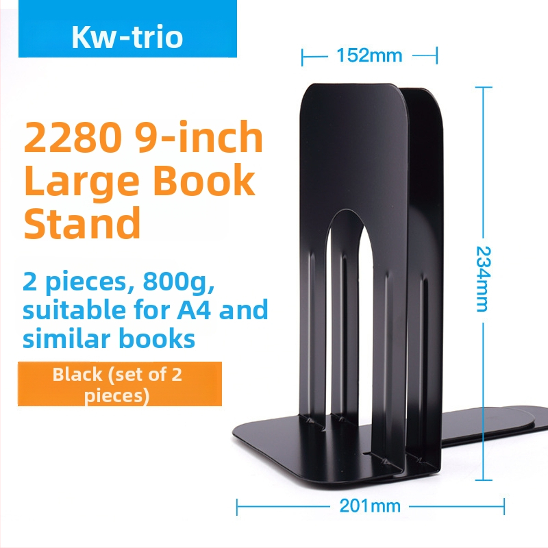 KW-TRIO Kovový stojan na knihy