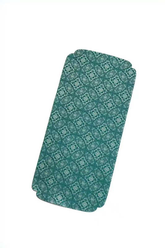 Podložka na čaj s motívom trávy, čínske zen štýl, retro, deväťfarebný set, brokátová tkanina, malá podložka na čaj