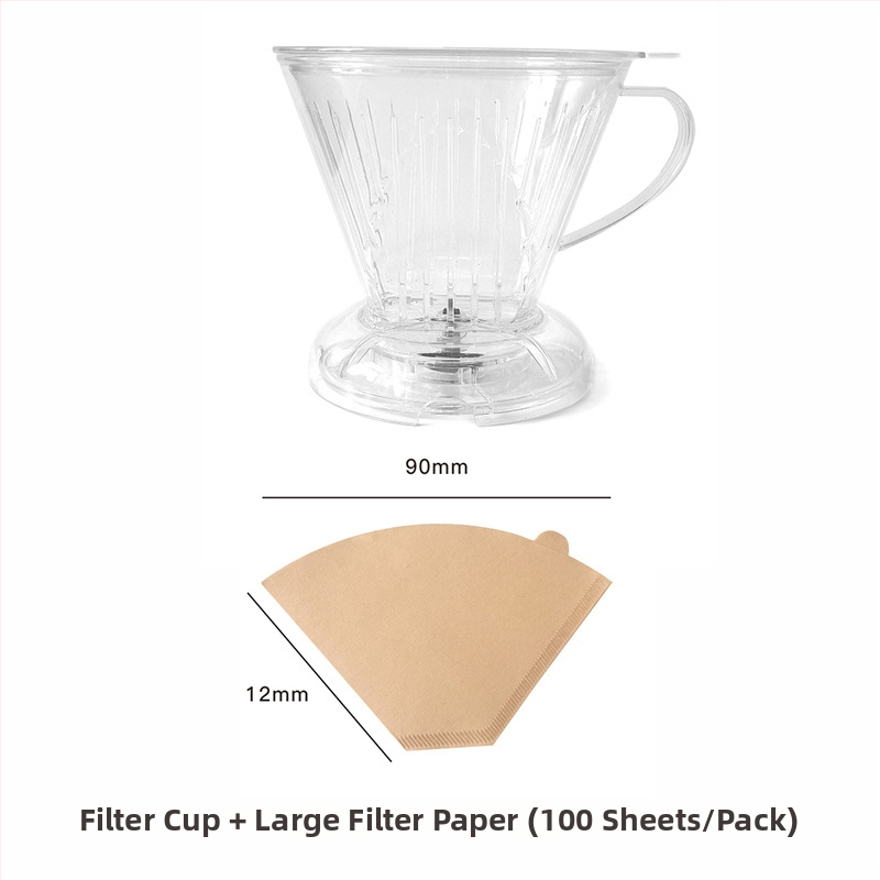 V60 filter pohár s prepínačom, bez papierového filtra, na čaj a kávu