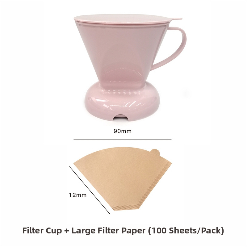 V60 filter pohár s prepínačom, bez papierového filtra, na čaj a kávu